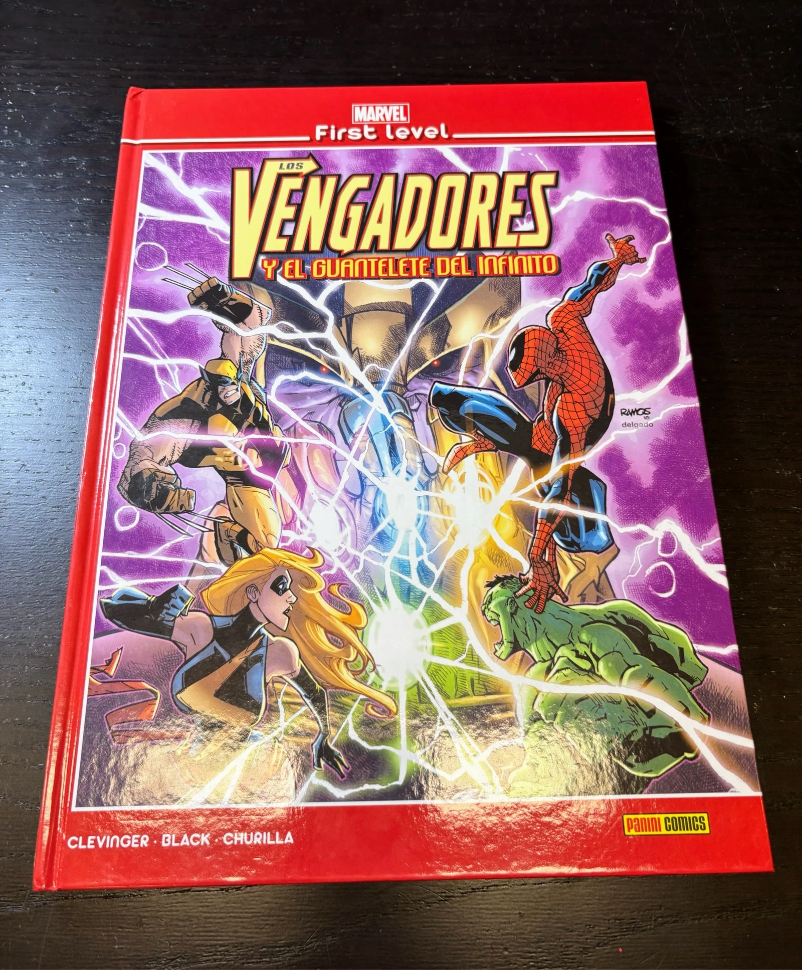 Marvel First Level – Los Vengadores y el Guantelete del Infinito | Tapa dur